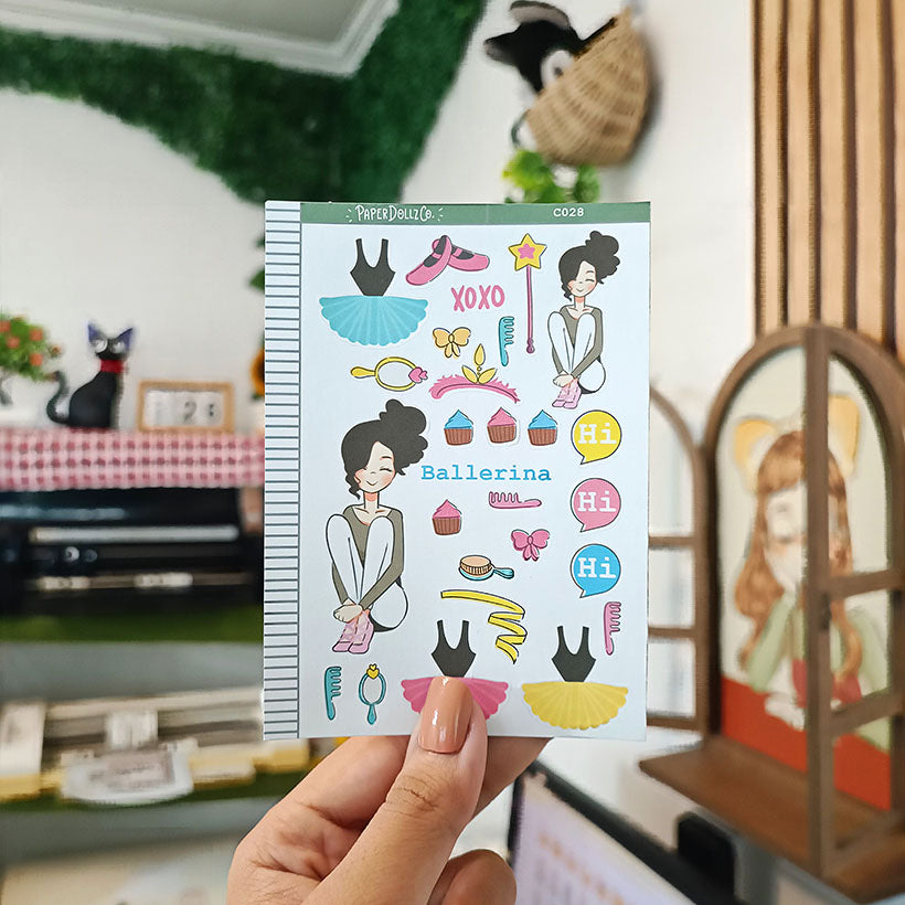 Ballerina | Collections Sticker | C028