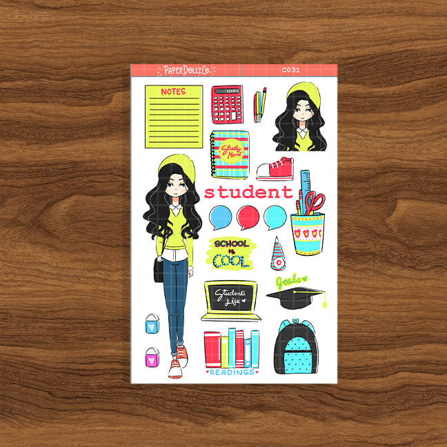 Student | Collections Sticker | C031
