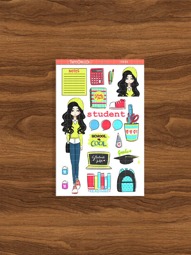 Student | Collections Sticker | C031