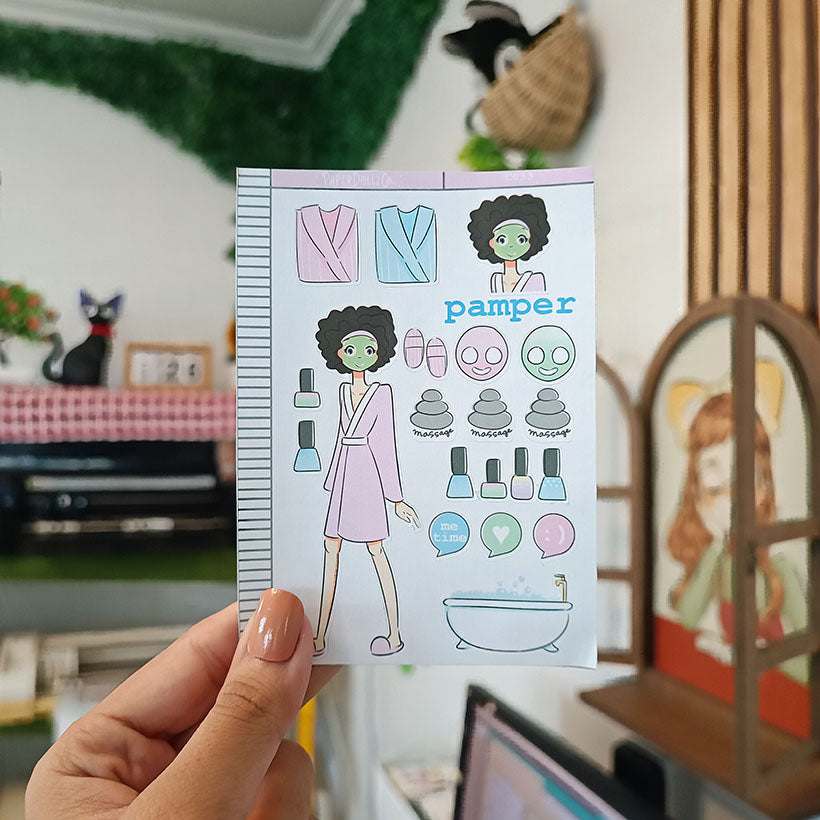 Pamper | Collections Sticker | C033