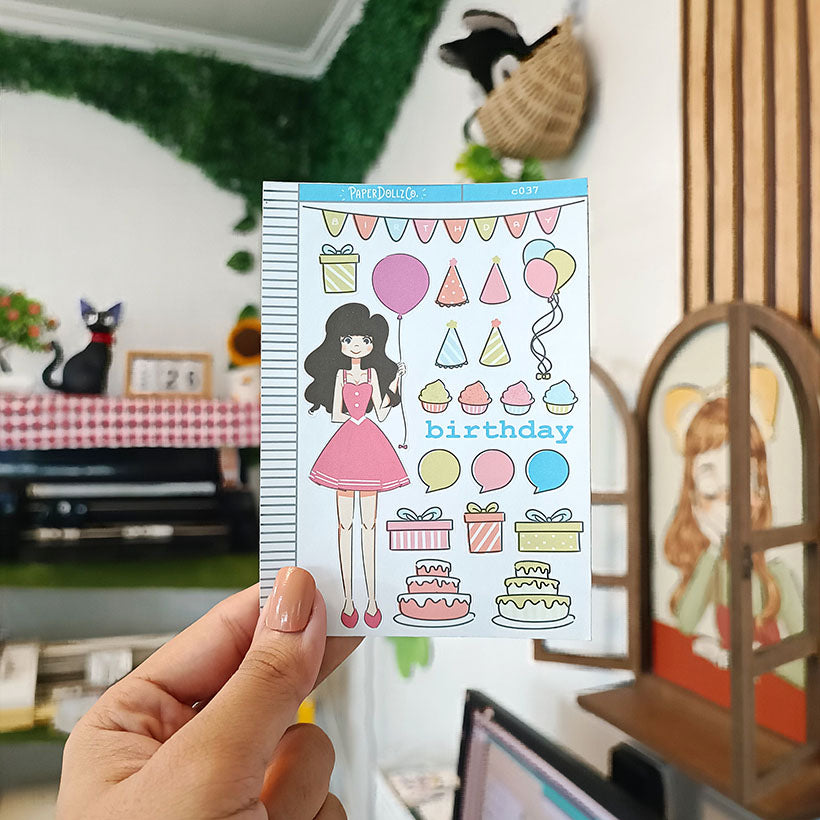 Birthday | Collections Sticker | C037