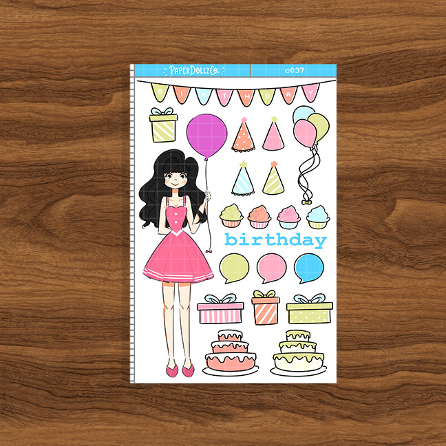 Birthday | Collections Sticker | C037