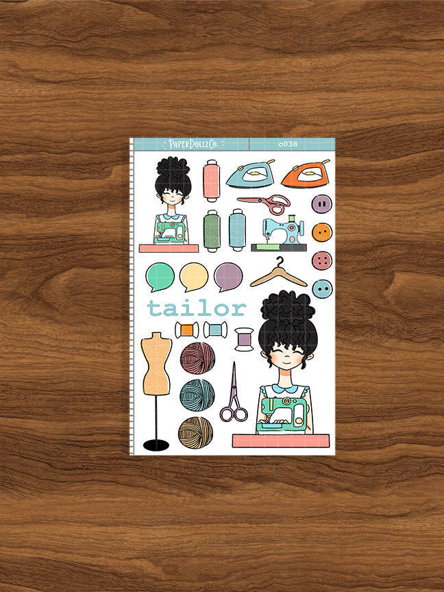 Tailor | Collections Sticker | C038
