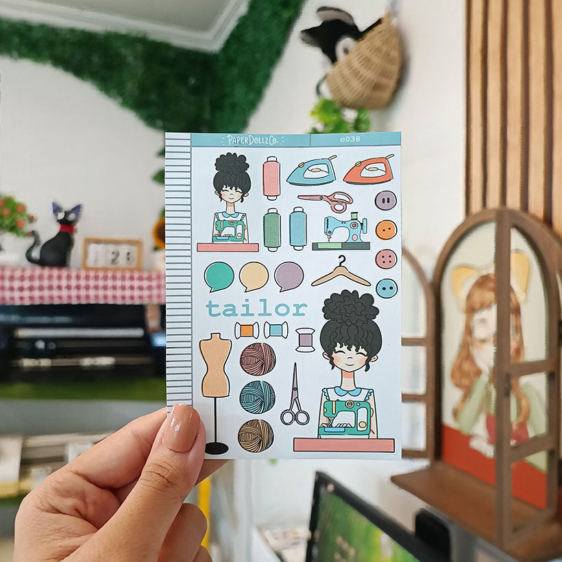 Tailor | Collections Sticker | C038