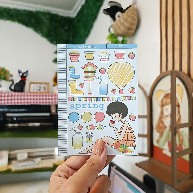 Spring | Collections Sticker | C039