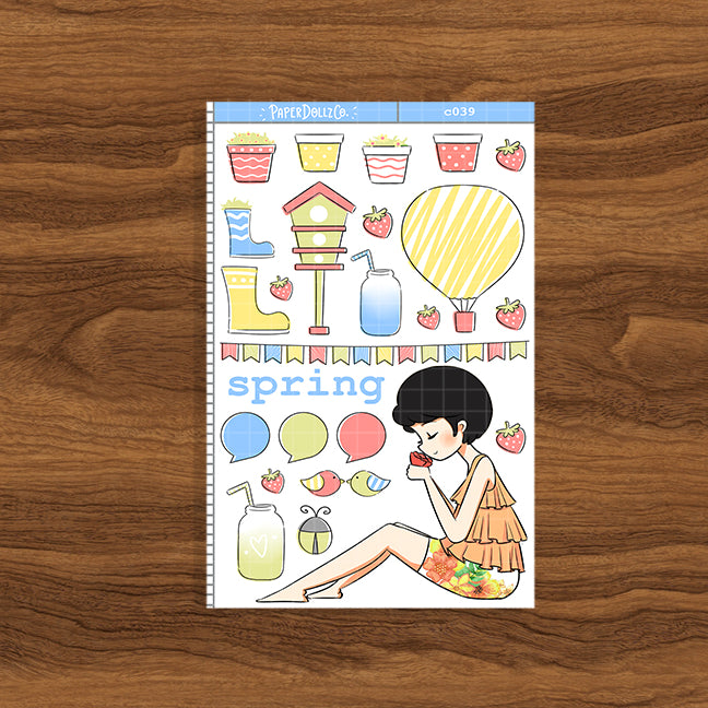 Spring | Collections Sticker | C039