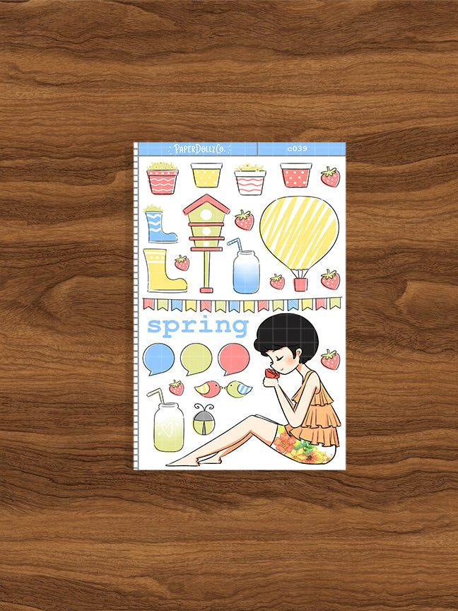 Spring | Collections Sticker | C039