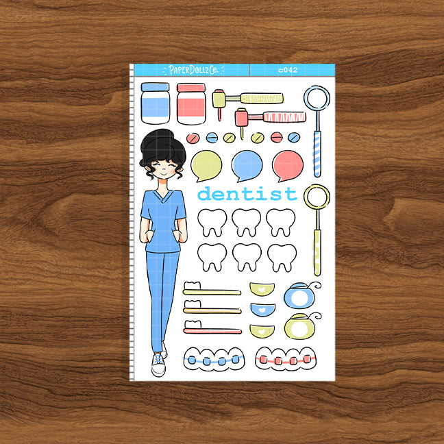 Dentist | Collections Sticker | C042