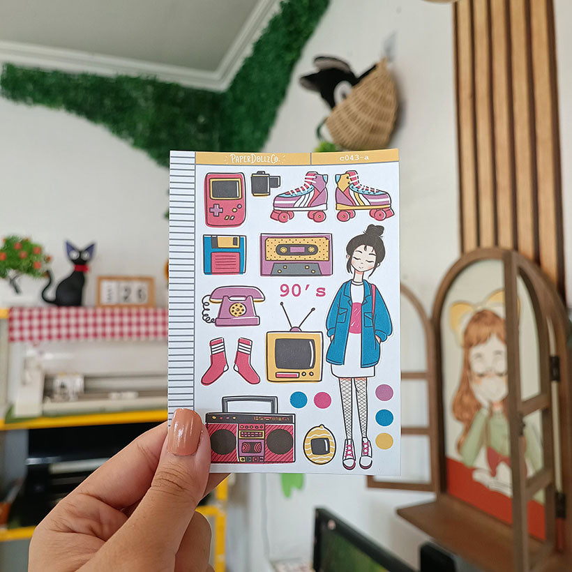 90's Planner | Collections Sticker | C043