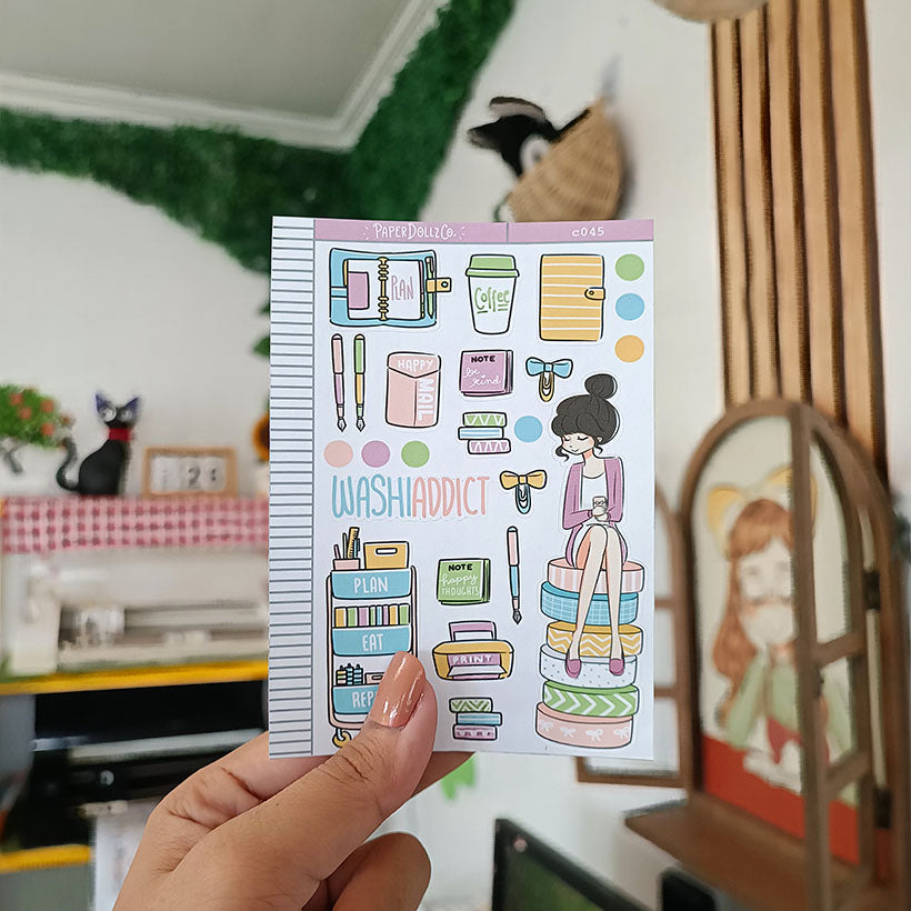 Washi Addict | Collections Sticker | C045