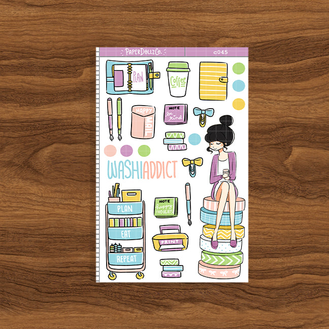 Washi Addict | Collections Sticker | C045