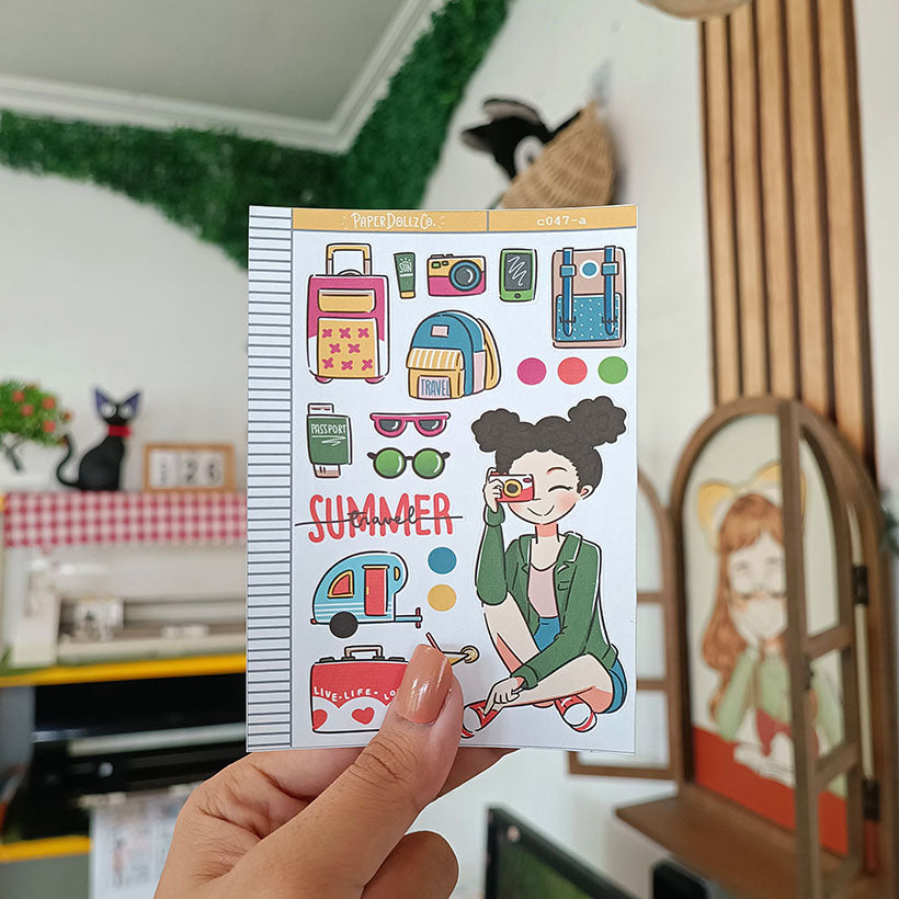 Summer Travel | Collections Sticker | C047