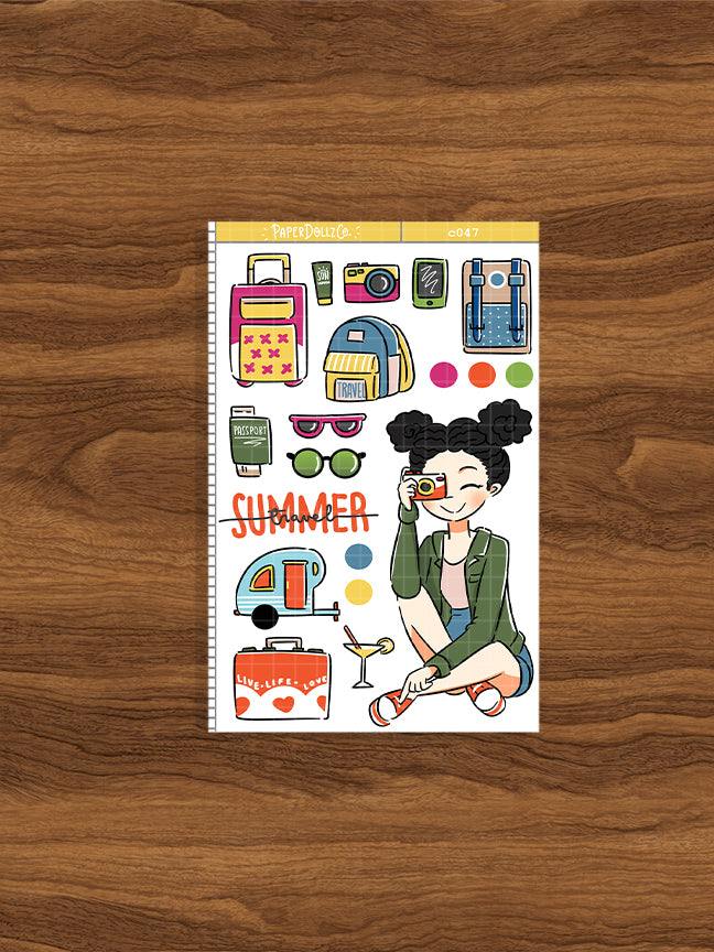 Summer Travel | Collections Sticker | C047