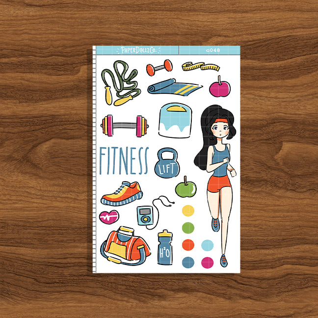 Fitness | Collections Sticker | C048