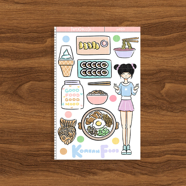 Korean Food | Collections Sticker | C050