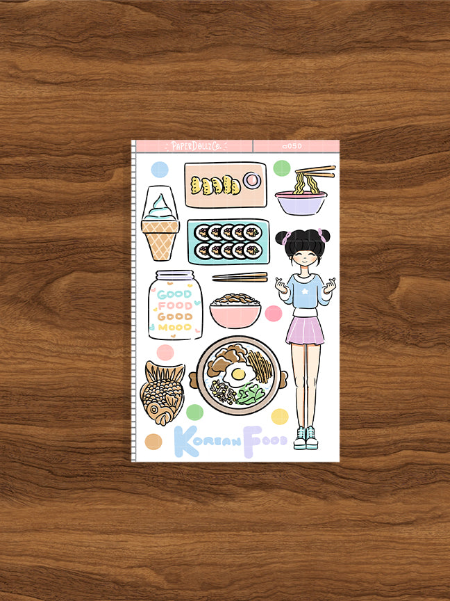 Korean Food | Collections Sticker | C050