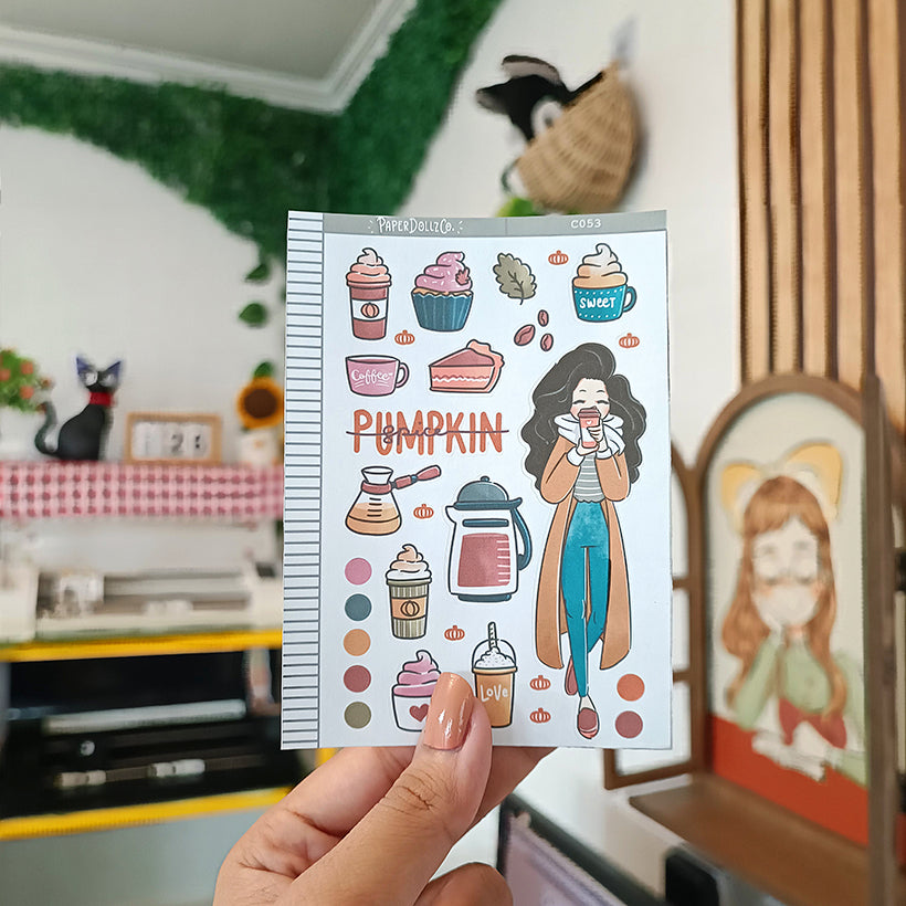 Pumpkin Spice | Collections Sticker | C053