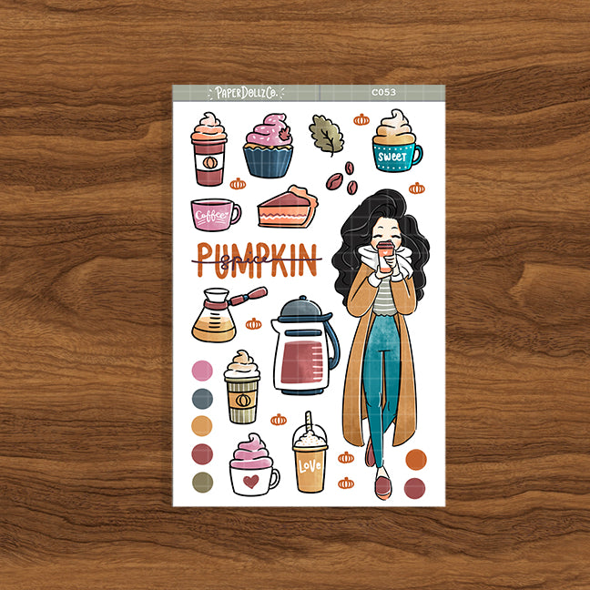 Pumpkin Spice | Collections Sticker | C053