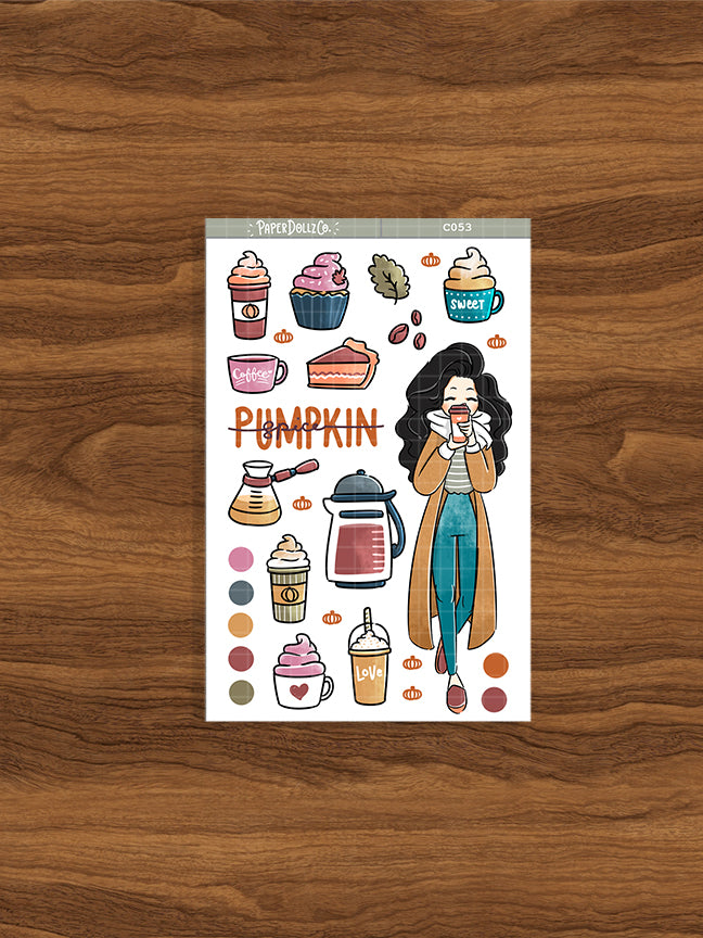 Pumpkin Spice | Collections Sticker | C053