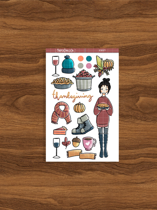 Thanksgiving | Collections Sticker | C057