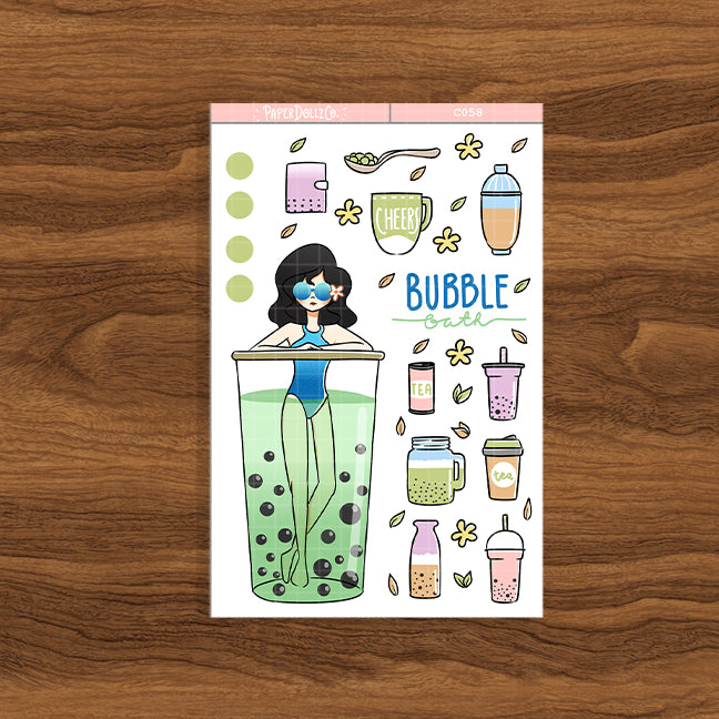Bubble Bath | Collections Sticker | C058