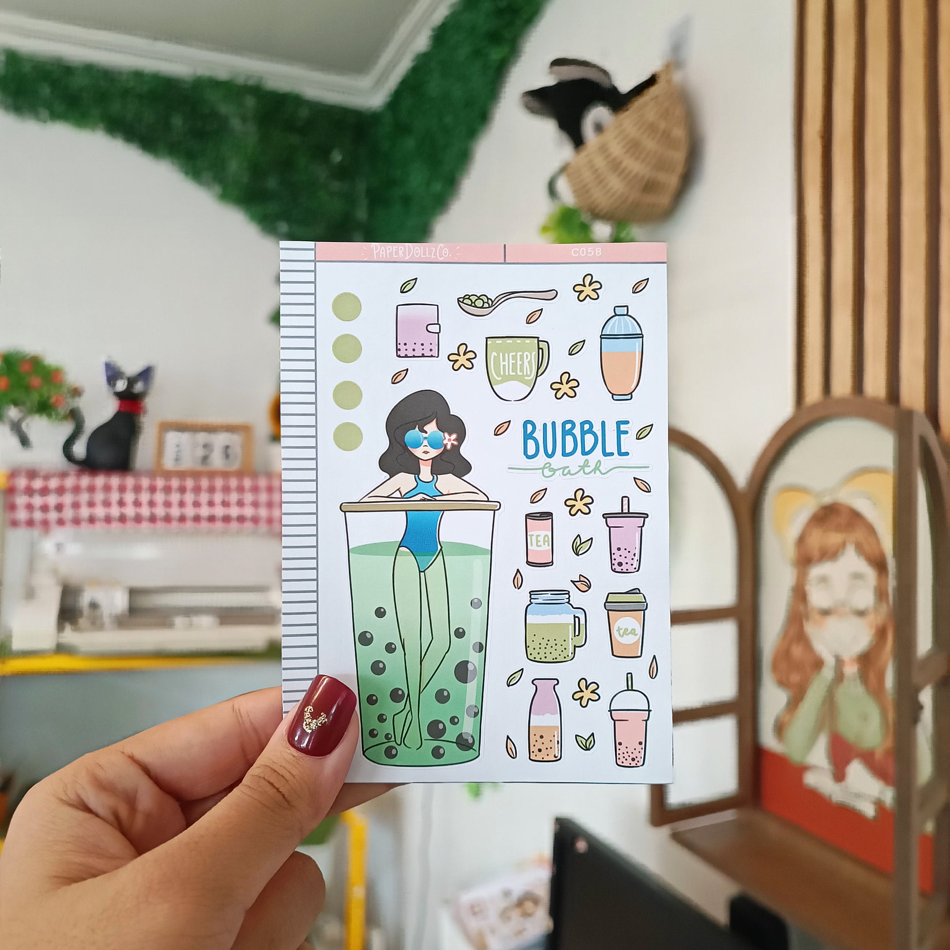 Bubble Bath | Collections Sticker | C058