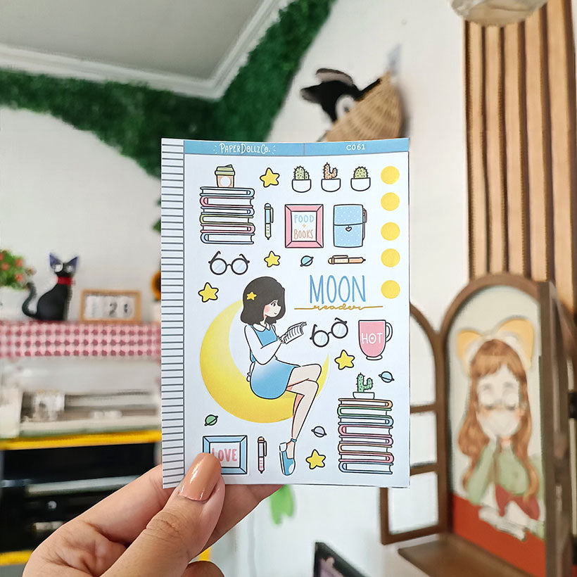 Moon Reader | Collections Sticker | C061