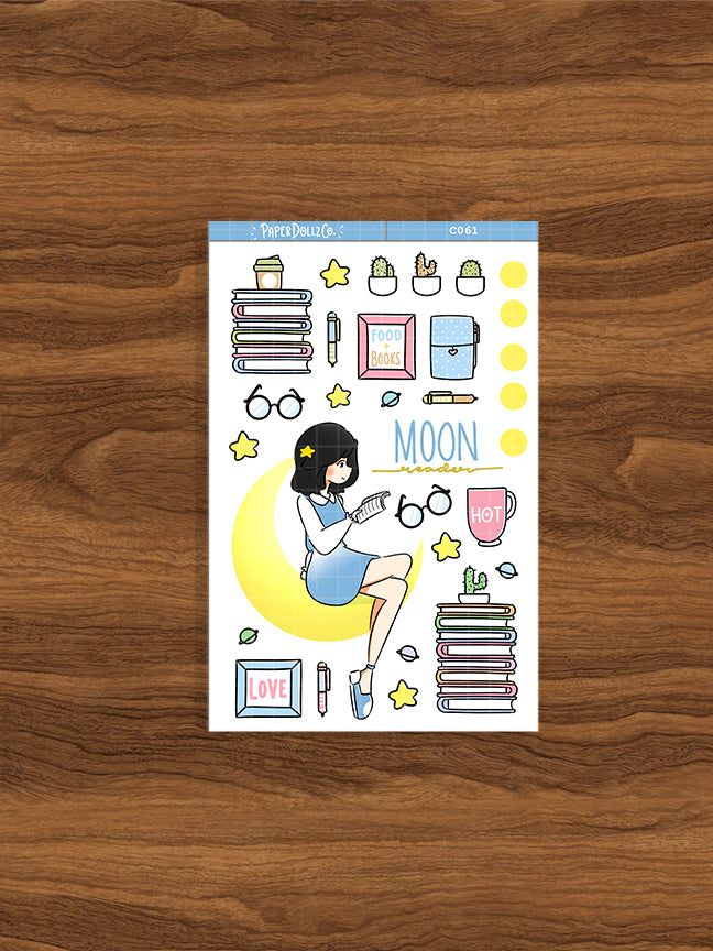 Moon Reader | Collections Sticker | C061