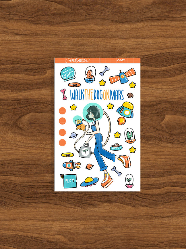 Walking the Dog | Collections Sticker | C062