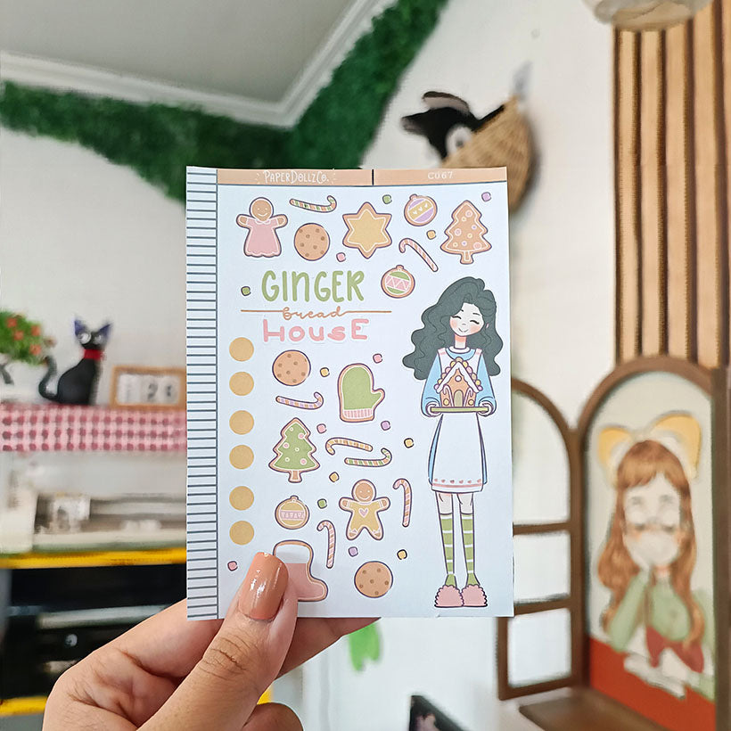 Gingerbread House | Collections Sticker | C067