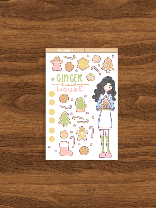 Gingerbread House | Collections Sticker | C067