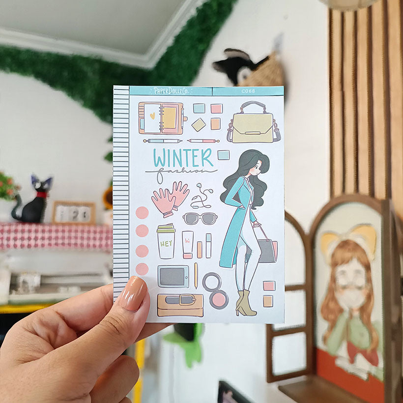 Winter Fashion | Collections Sticker | C068