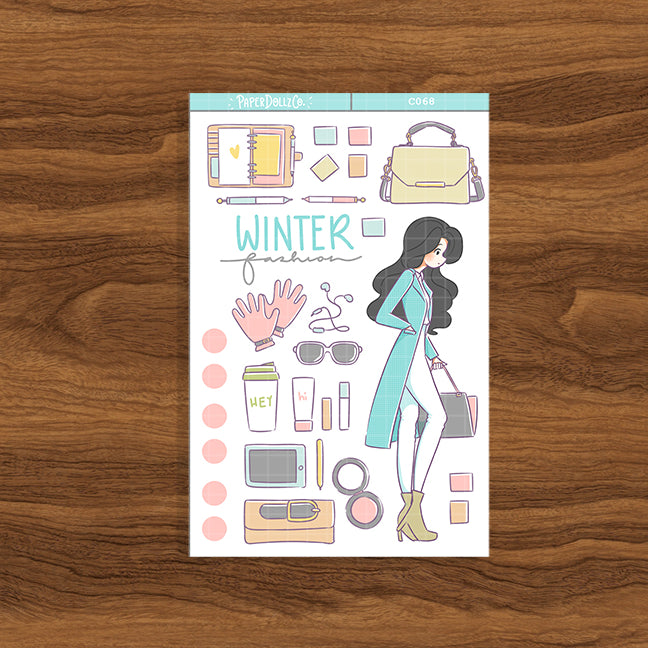 Winter Fashion | Collections Sticker | C068