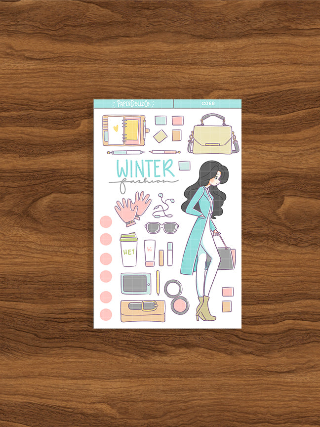 Winter Fashion | Collections Sticker | C068