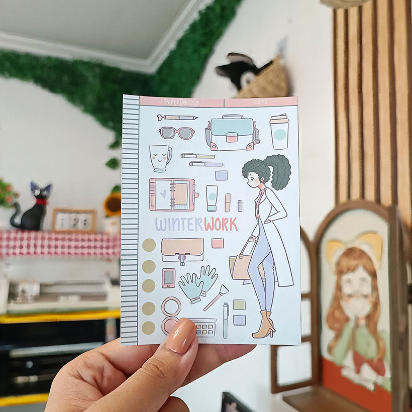 Winter Work | Collections Sticker | C071