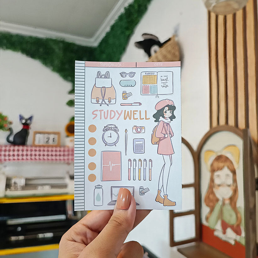 Study Well | Collections Sticker | C072
