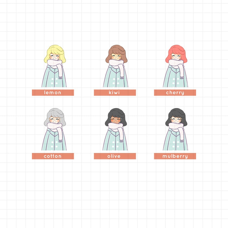 Winter School | Collections Sticker | C075