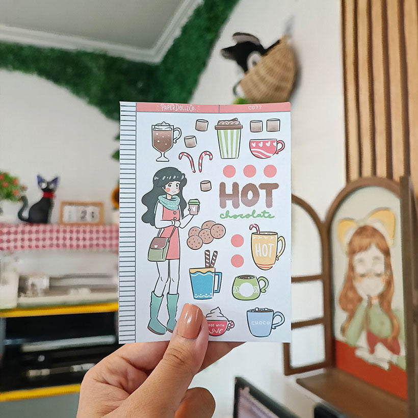 Hot Choco | Time to Unwind | Collection Sticker | C077