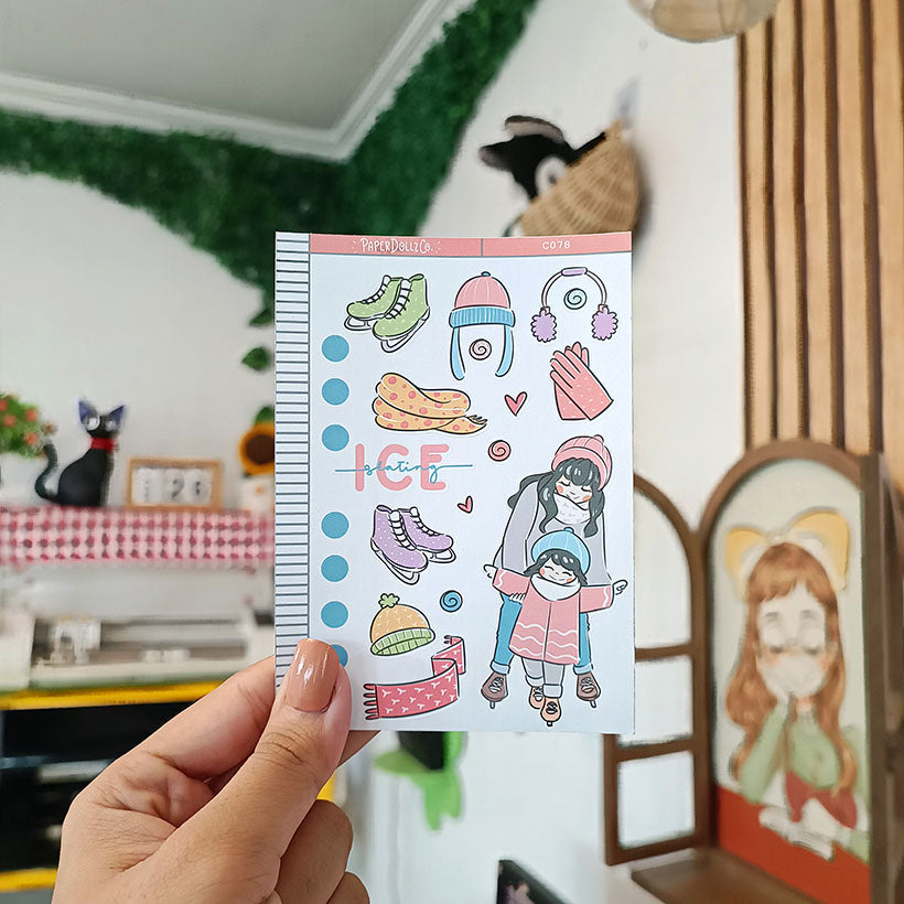Ice Skating | Collection Sticker | C078