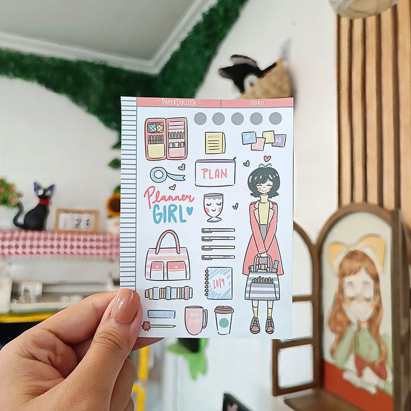 Planner Girl | Time to Unwind | Collection Stickers | C080