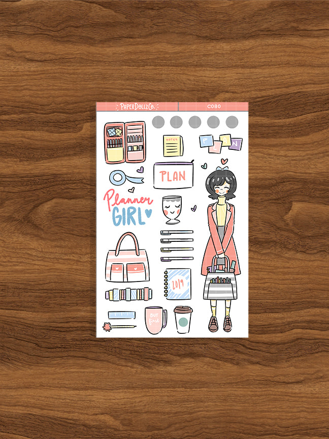 Planner Girl | Time to Unwind | Collection Stickers | C080