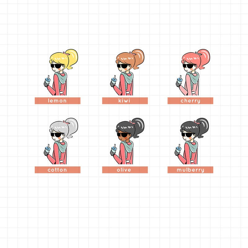 Shopping | Time to Unwind | Collection Sticker | C082