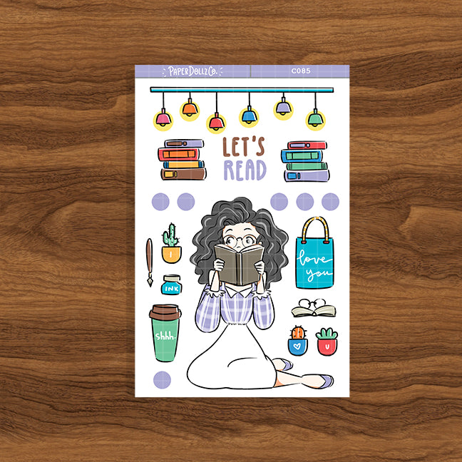 Let's Read | Collections Sticker | C085