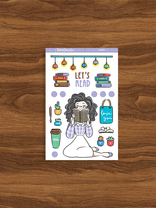 Let's Read | Collections Sticker | C085