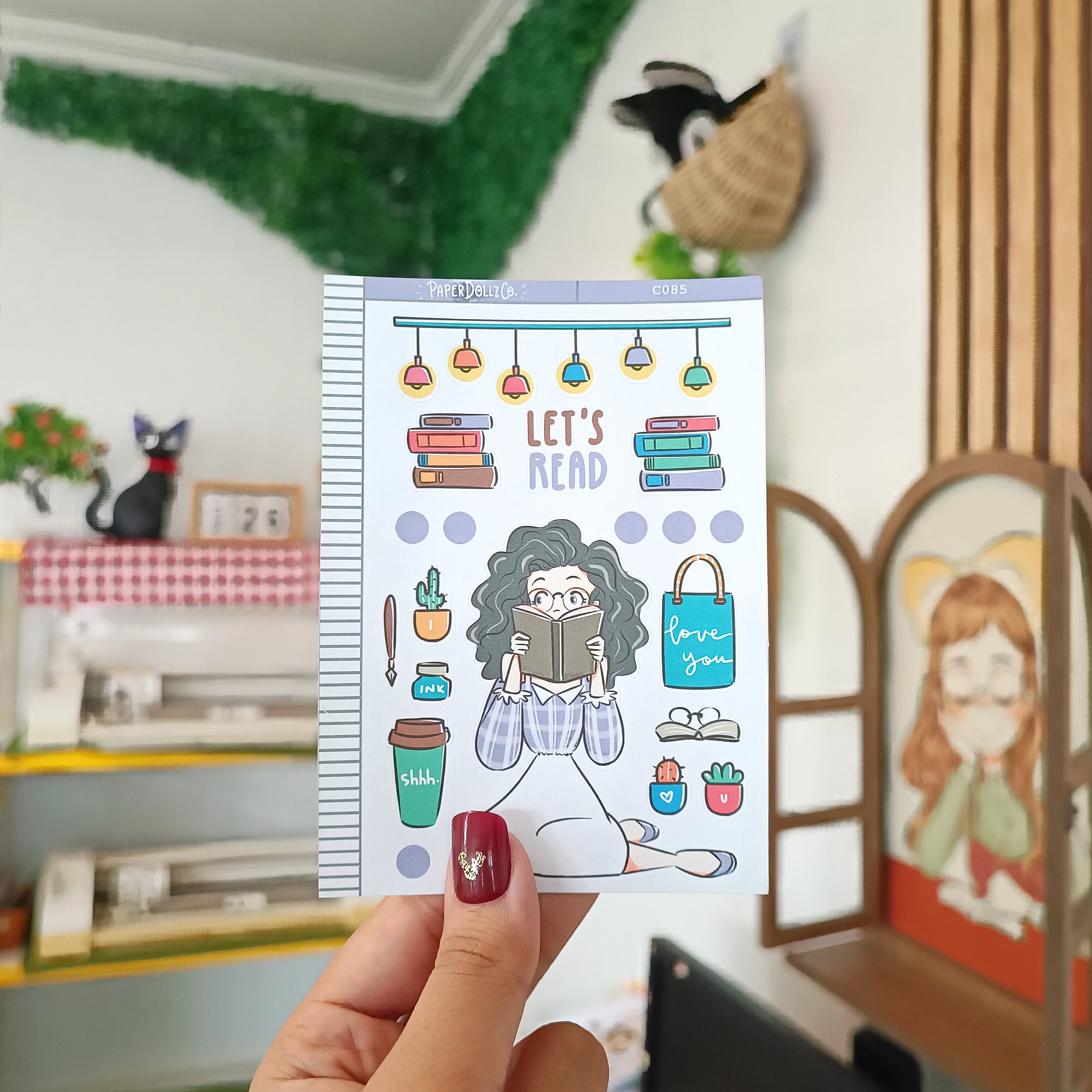 Let's Read | Collections Sticker | C085