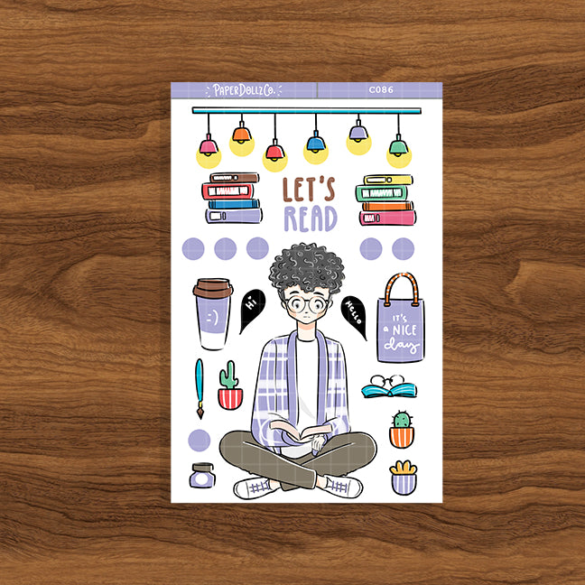 Let's Read | Happy Together | Collection Stickers | C086