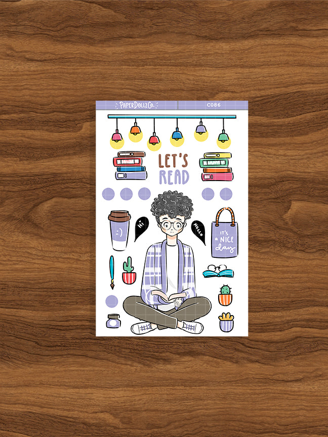Let's Read | Happy Together | Collection Stickers | C086