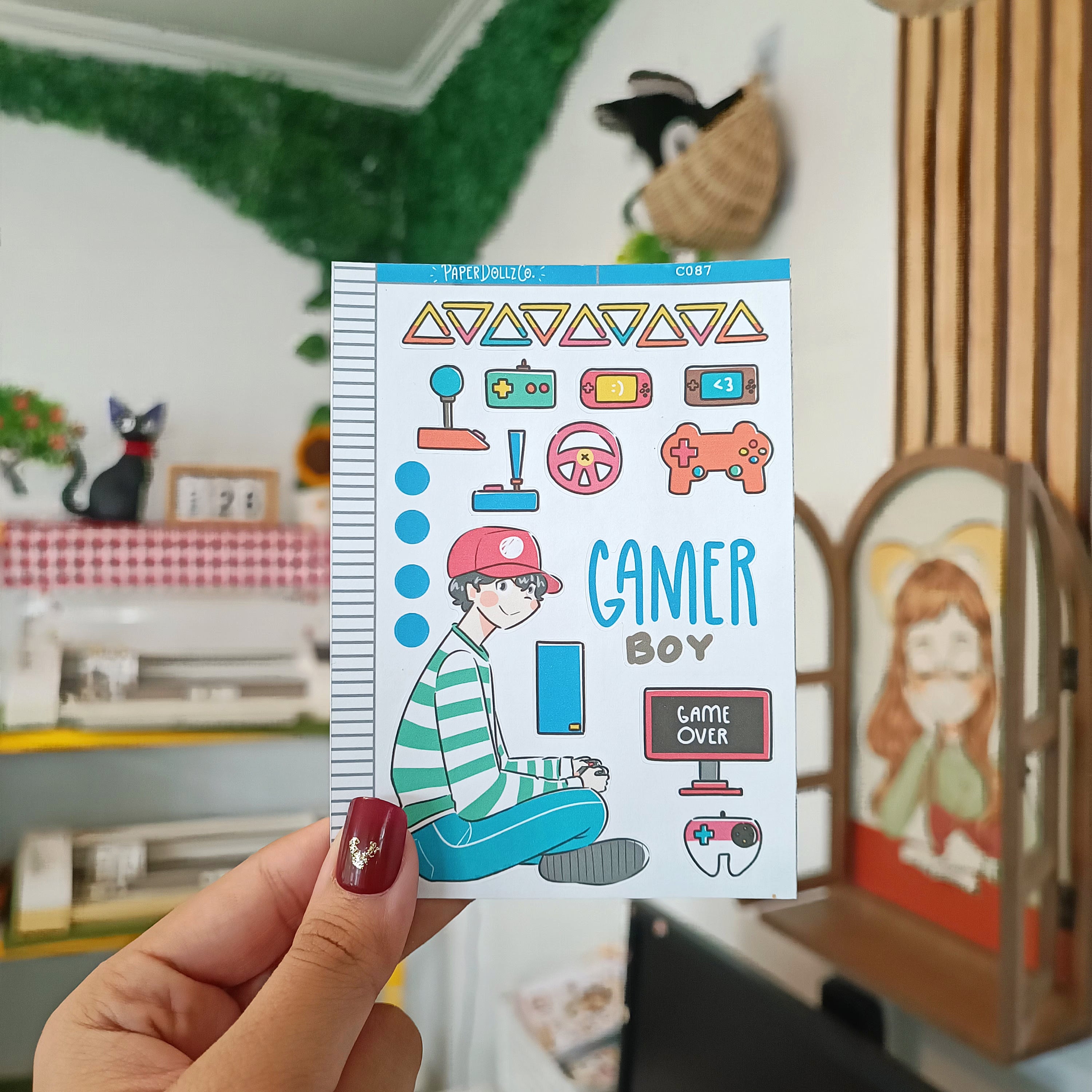 Gamer Boy | Happy Together | Collection Stickers | C087