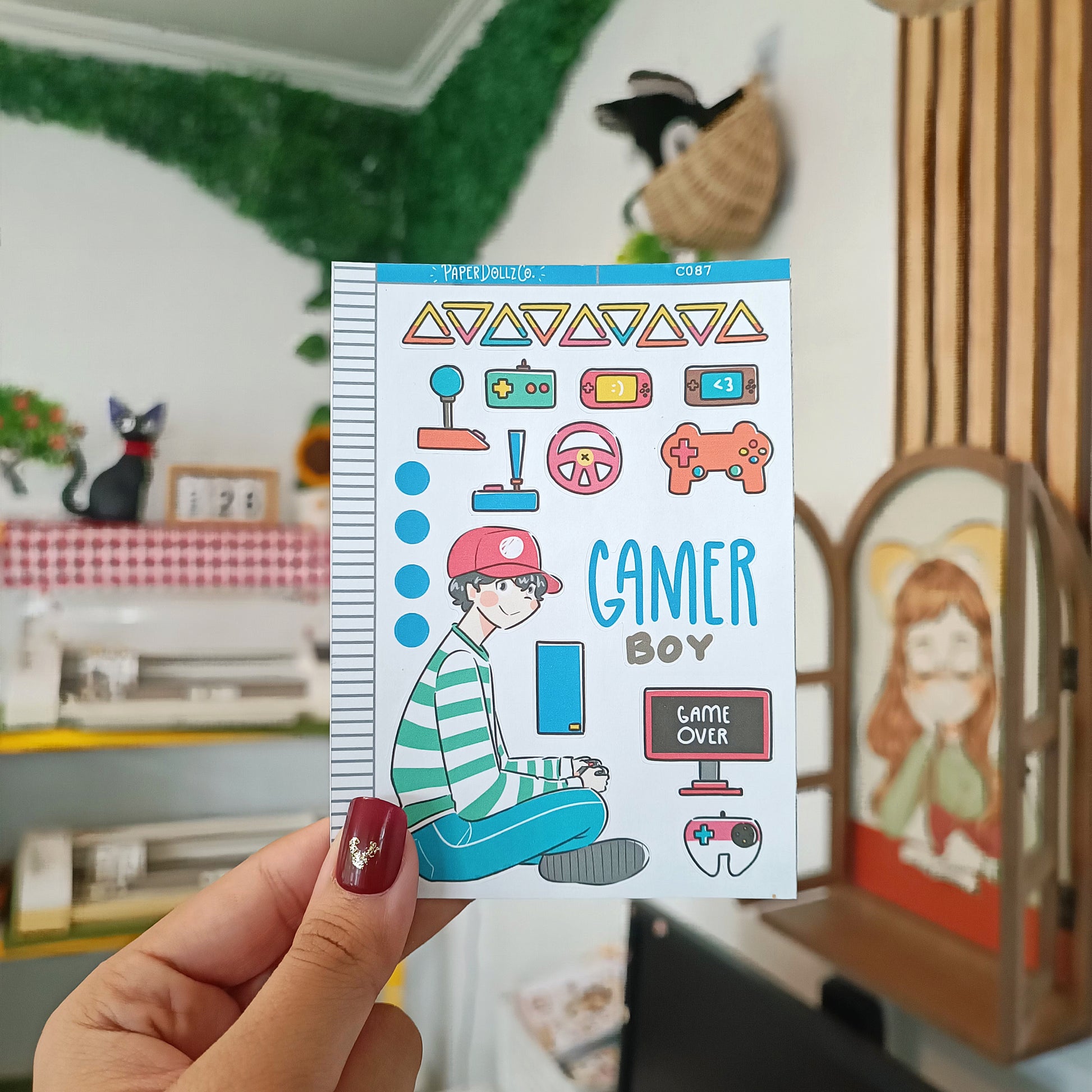 Gamer Boy | Happy Together | Collection Stickers | C087