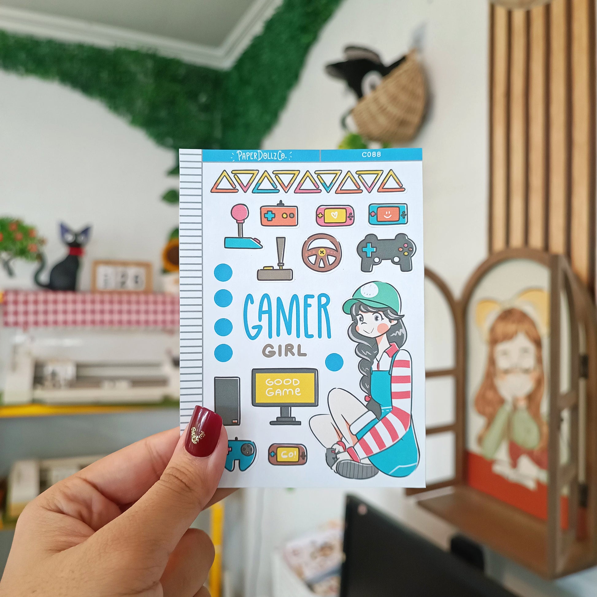 Gamer Girl | Happy Together | Collection Stickers | C088